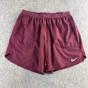 Mens Size XL Nike Dri-Fit Stride 2-in-1 Running 7” Shorts‎ Maroon DM4759-681